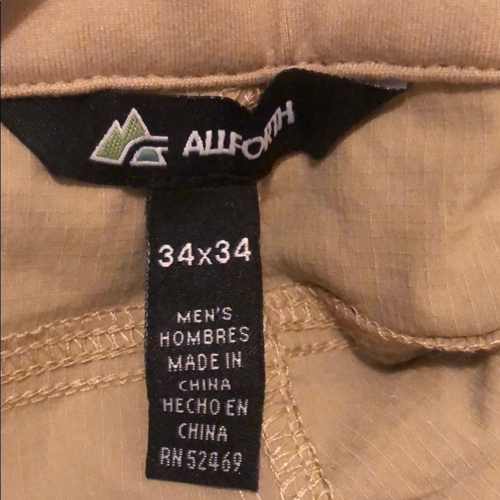 Allforth Men's 2 In 1 Zip-Off Convertible … - Picture 11 of 12
